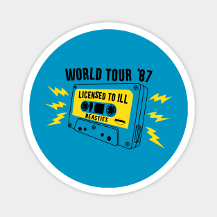 Beasties World Tour ‘87 Magnet